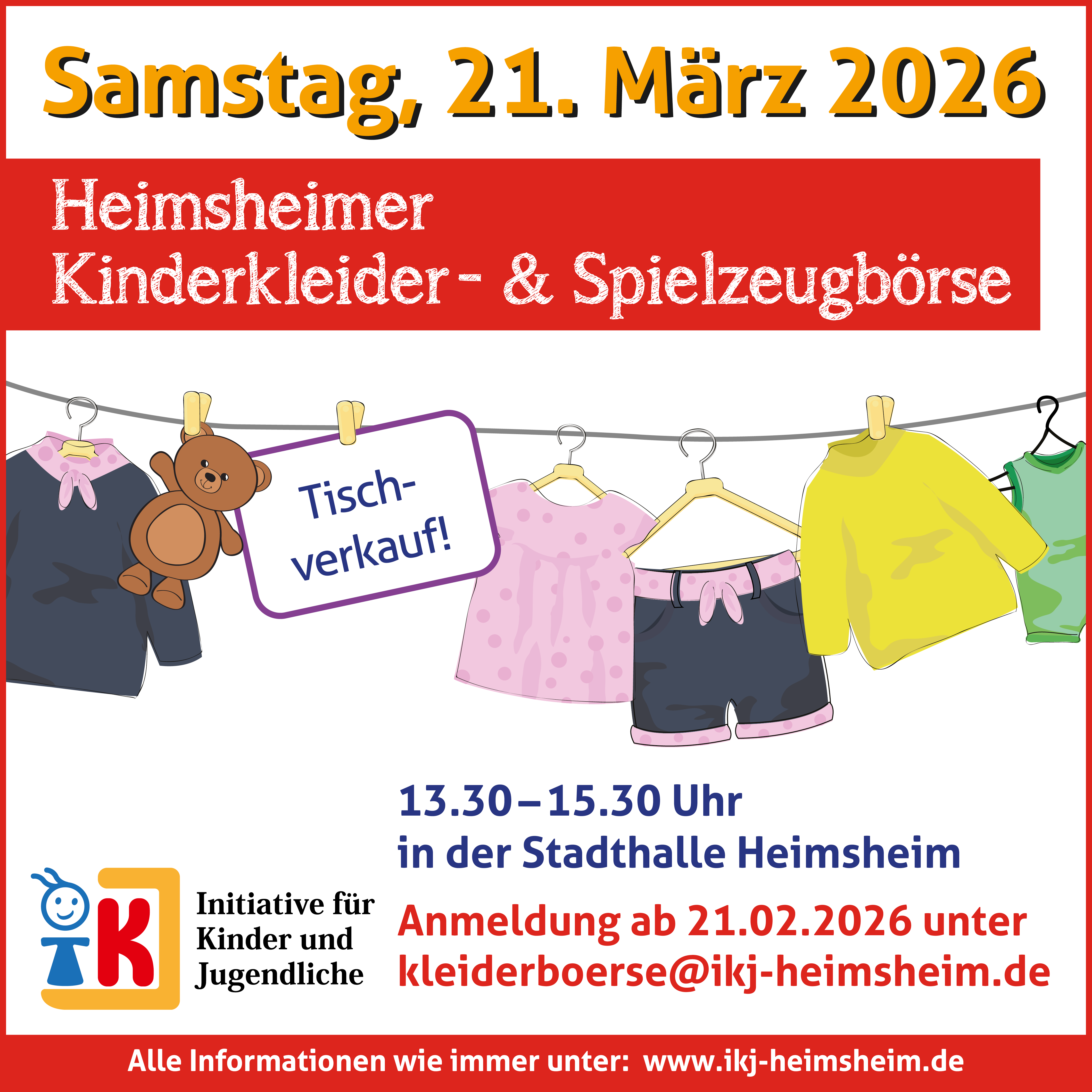2026 Kinderkleiderb�rse